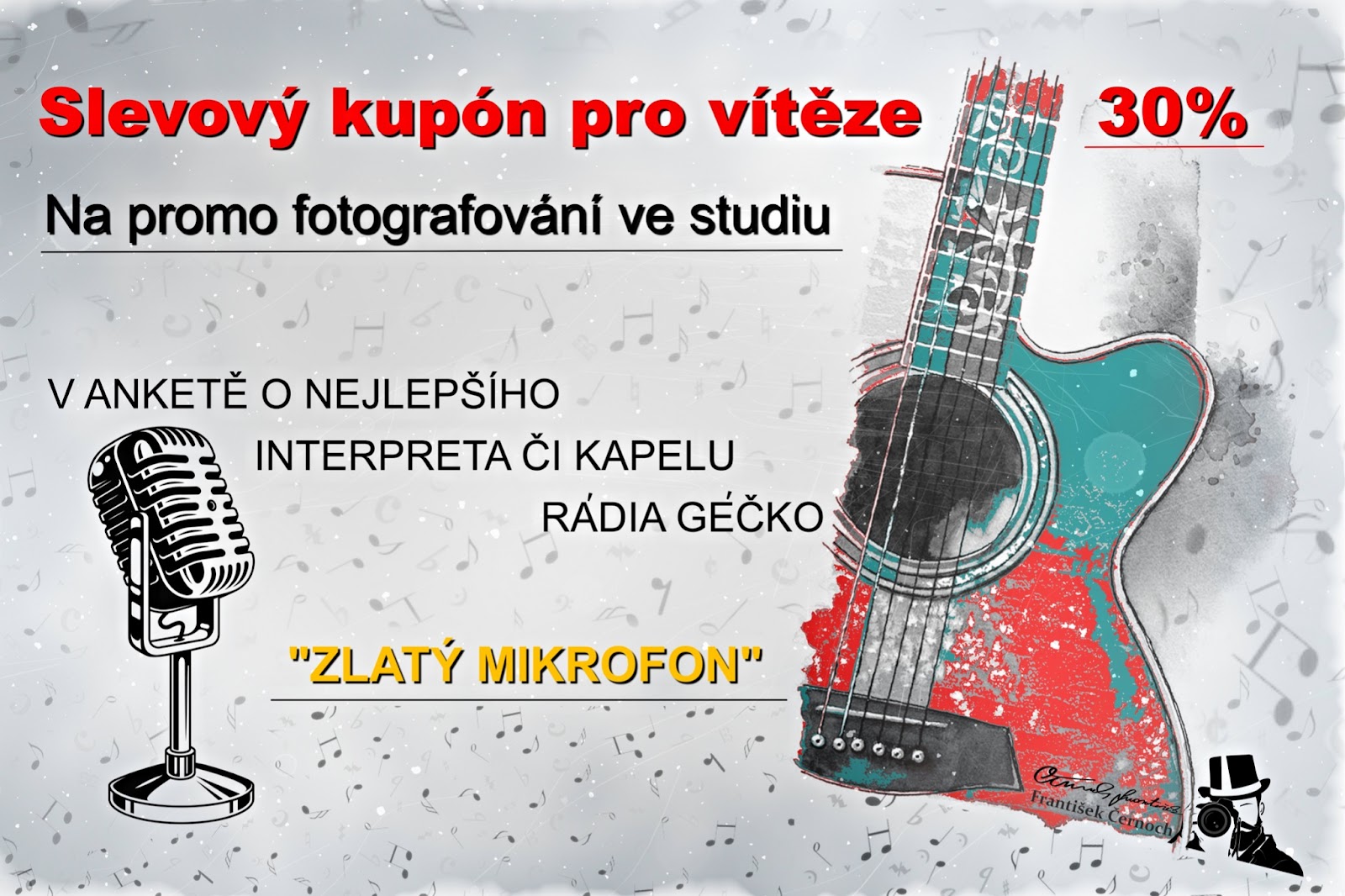 Slevový kupon na promo fotky