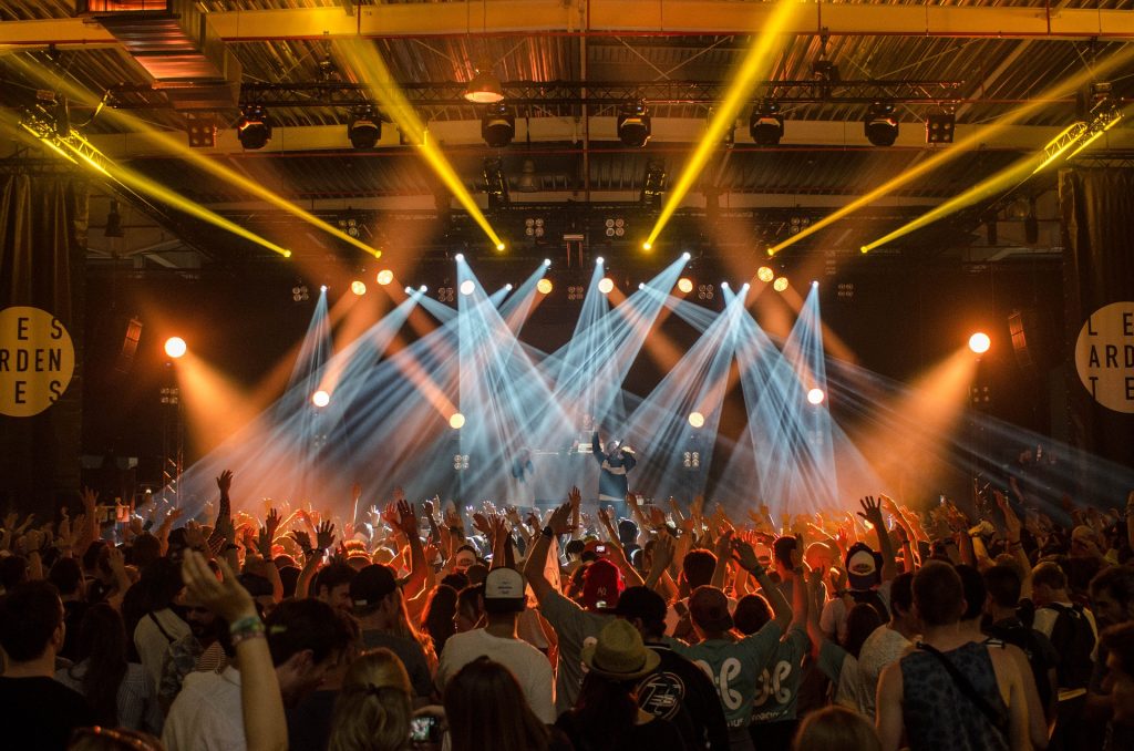 Festivalová lightshow