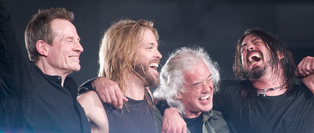 Taylor Hawkins, Dave Grohl, Bryan May