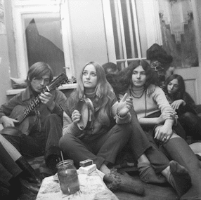 Hippies s kytarou