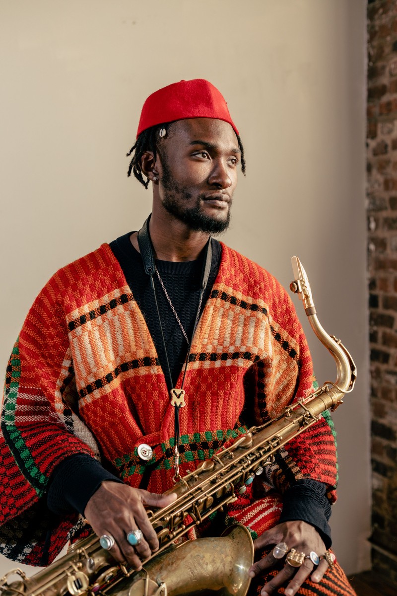 Saxofonista Isaiah Collier