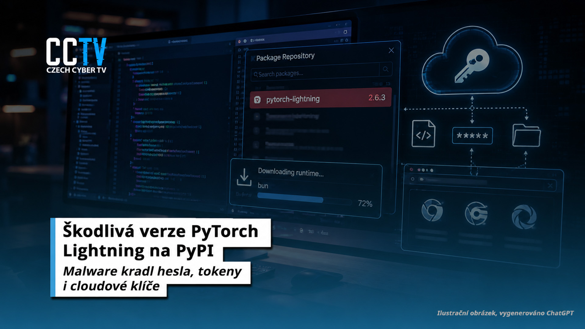 Škodlivý PyTorch Lightning na PyPI kradl hesla i cloudové klíče | CZECH ...